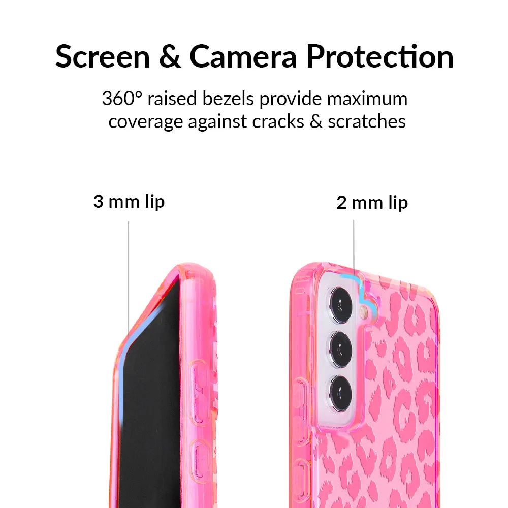 Candy Pink Leopard Samsung Case