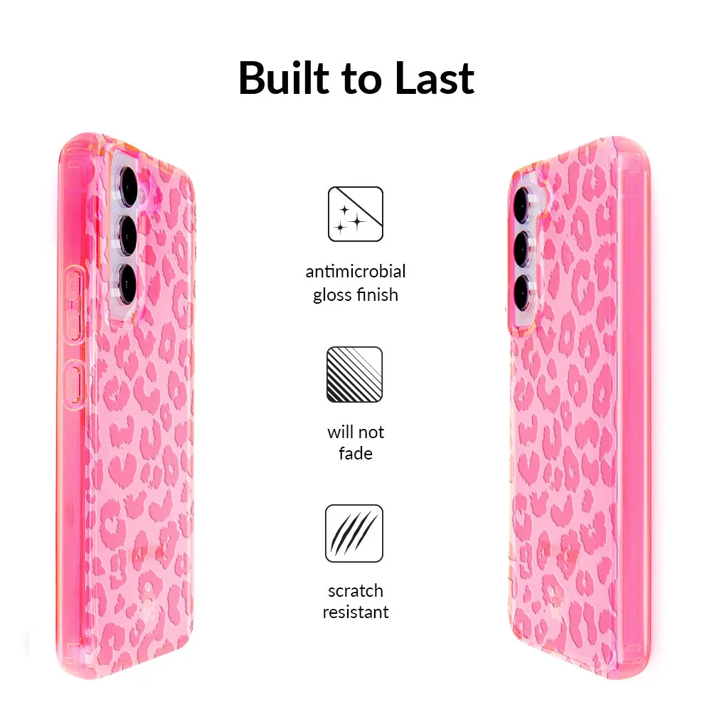 Candy Pink Leopard Samsung Case