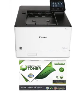 Canon LBP674Cdw Color ImageCLASS Printer with 1 RT 069 MICR Cartridge