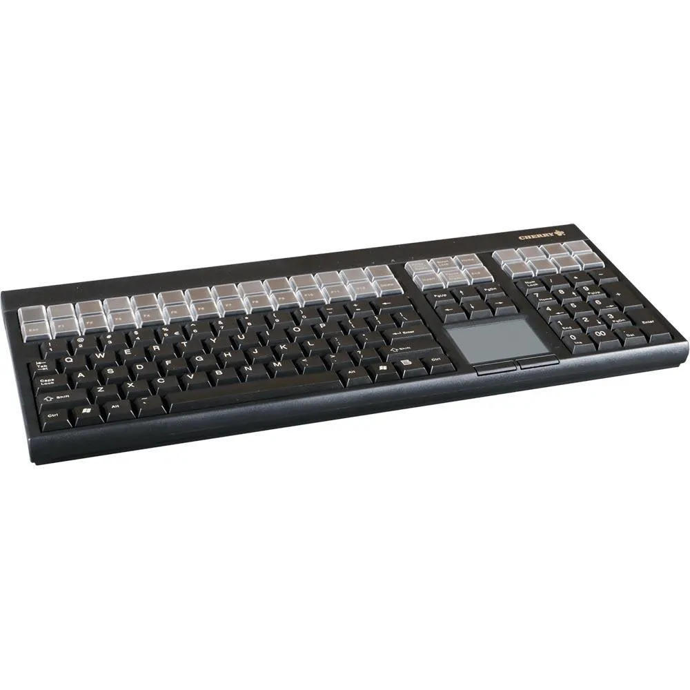 Cherry G86-71401 Pos 131 Key Keyboard With Enhanced Position Key Layout And Touchpad Black