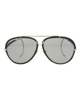 Chloe Aviator-Style Metal Sunglasses, style # CH0080S-30011918003