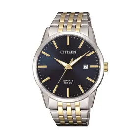 Citizen Men's Blue Dial Two Tone Watch Model BI5006-81L