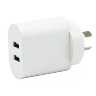 Click 2.4A Dual USB Wall Charger