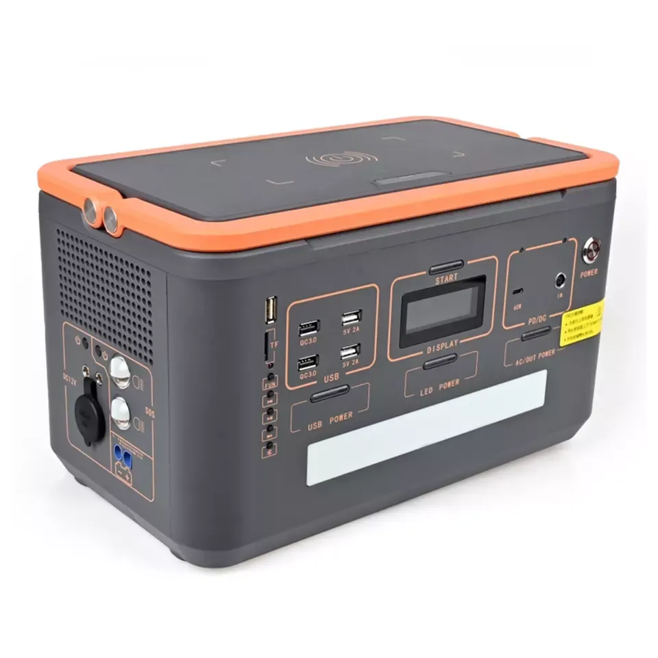 CN350 New Energy Portable Charging Power Bank Station Outdoor Supply 350W Battery Storage Emergency Generator