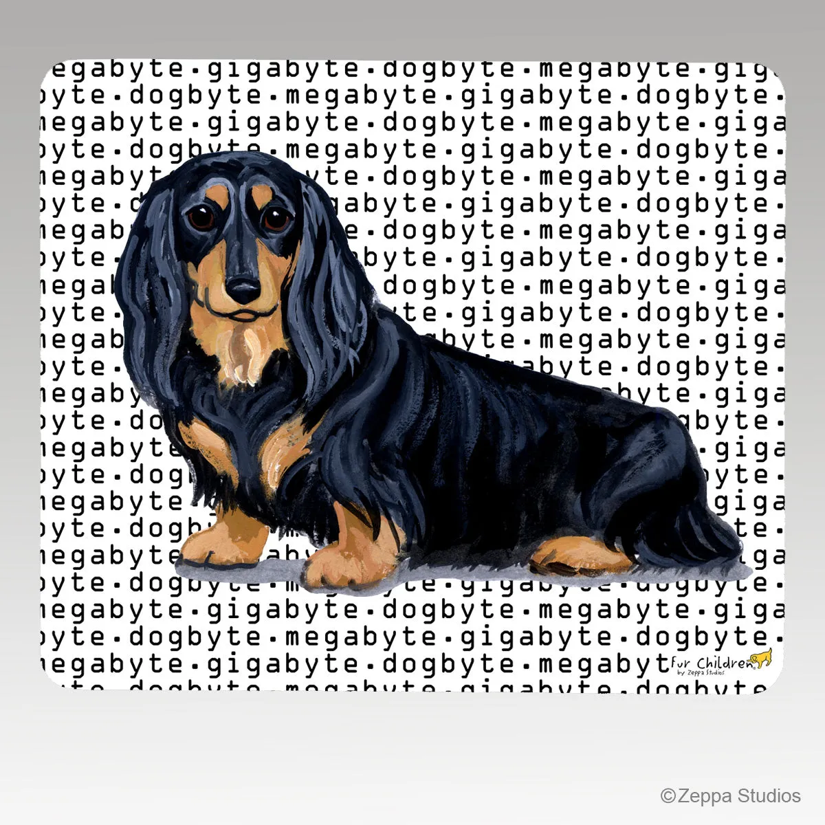 Dachshund Megabyte Mouse Pad