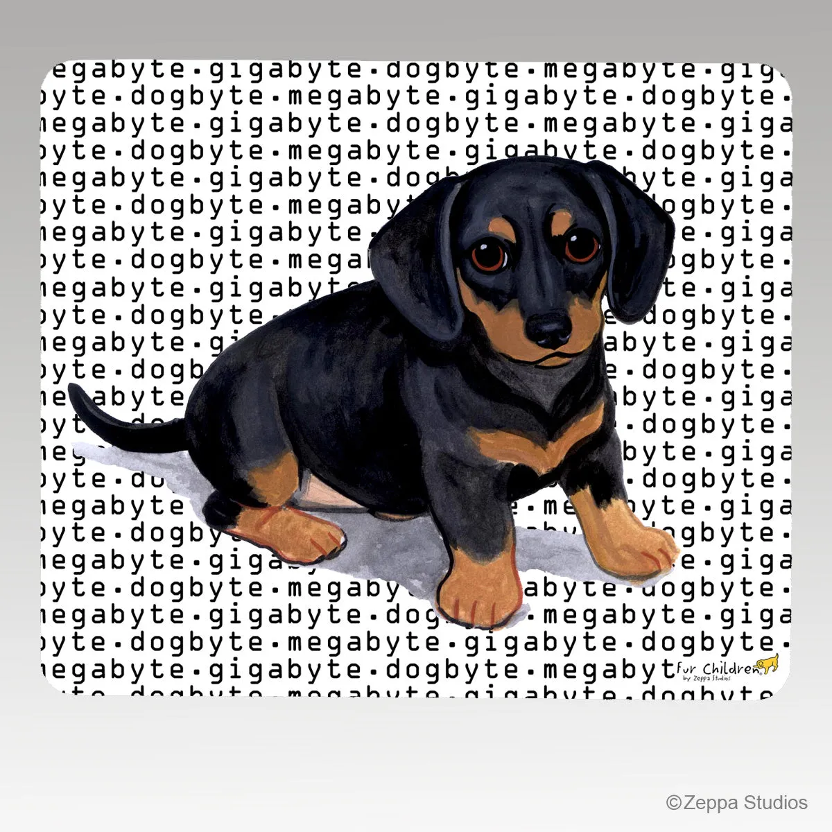 Dachshund Megabyte Mouse Pad