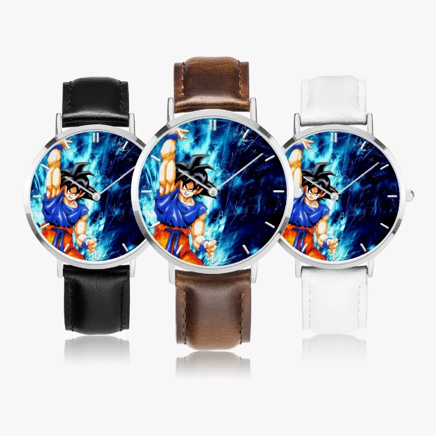 DBZ-Store Awesome Son Goku Cool Blue Aura Energy Ball Watch