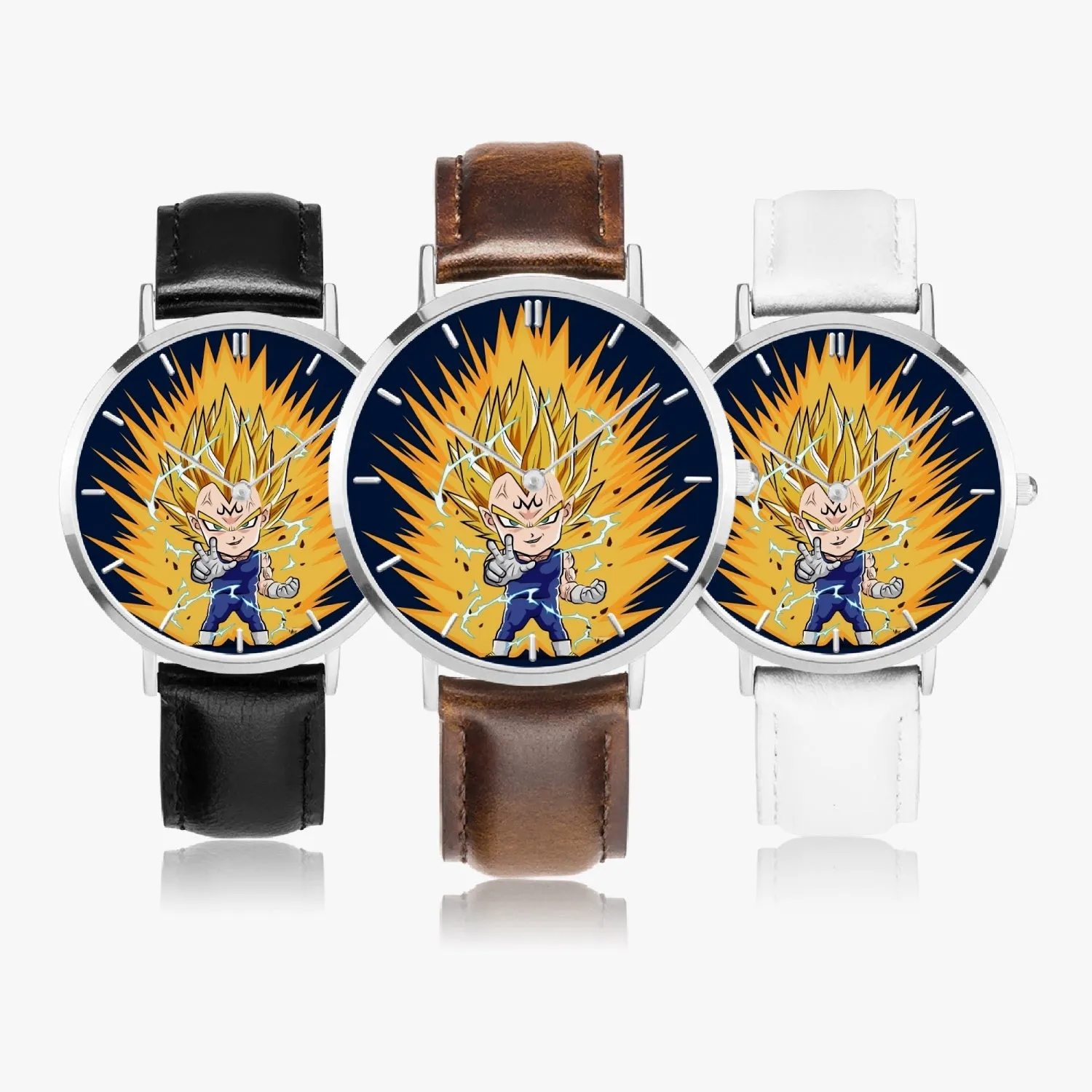 DBZ-Store Cute Majin Vegeta Super Saiyan Prince Power Aura Watch