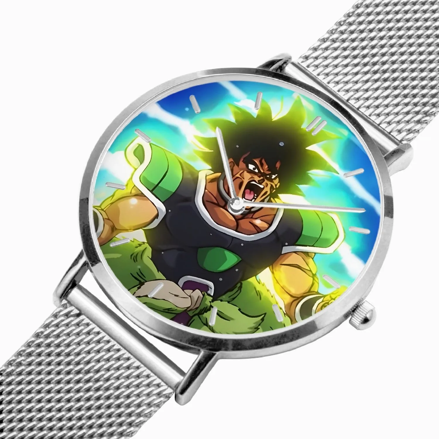 DBZ-Store Powerful Broly Wearing his Control Mechanism Watch