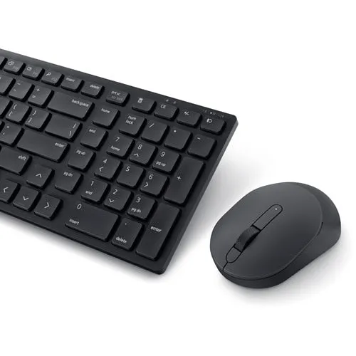 Dell Silent Keyboard And Mouse Km555 - Keyboard And Mouse Set - Qwertz - German - Black Input Device