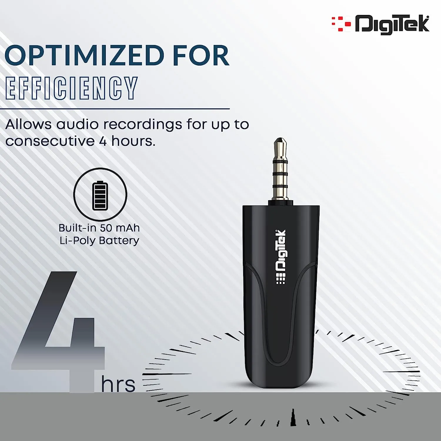 Digitek DWM-005 Wireless Microphone with Aux Connector