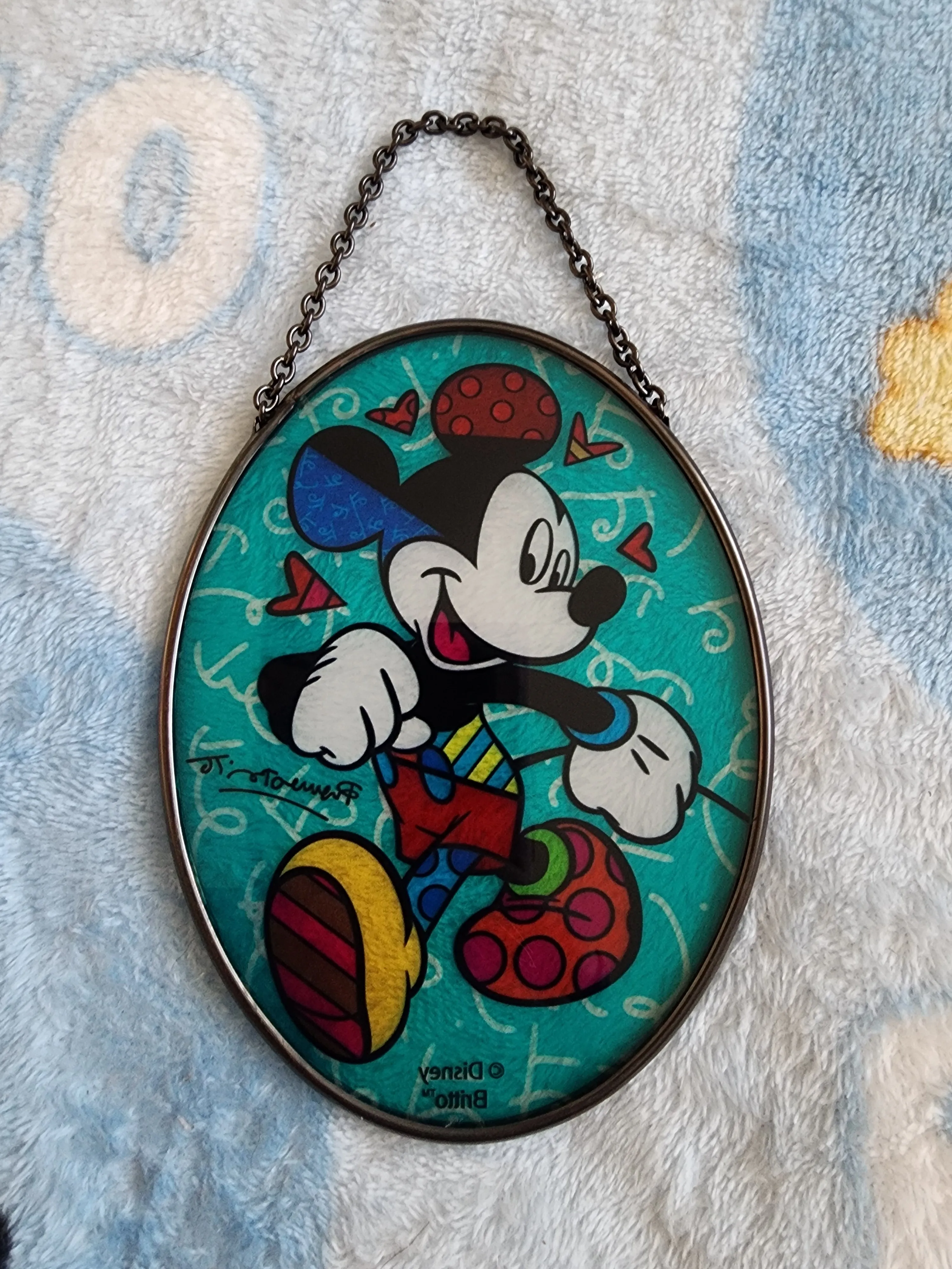 Disney Britto Mickey Mouse Suncatcher