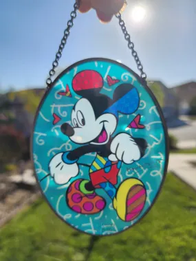 Disney Britto Mickey Mouse Suncatcher