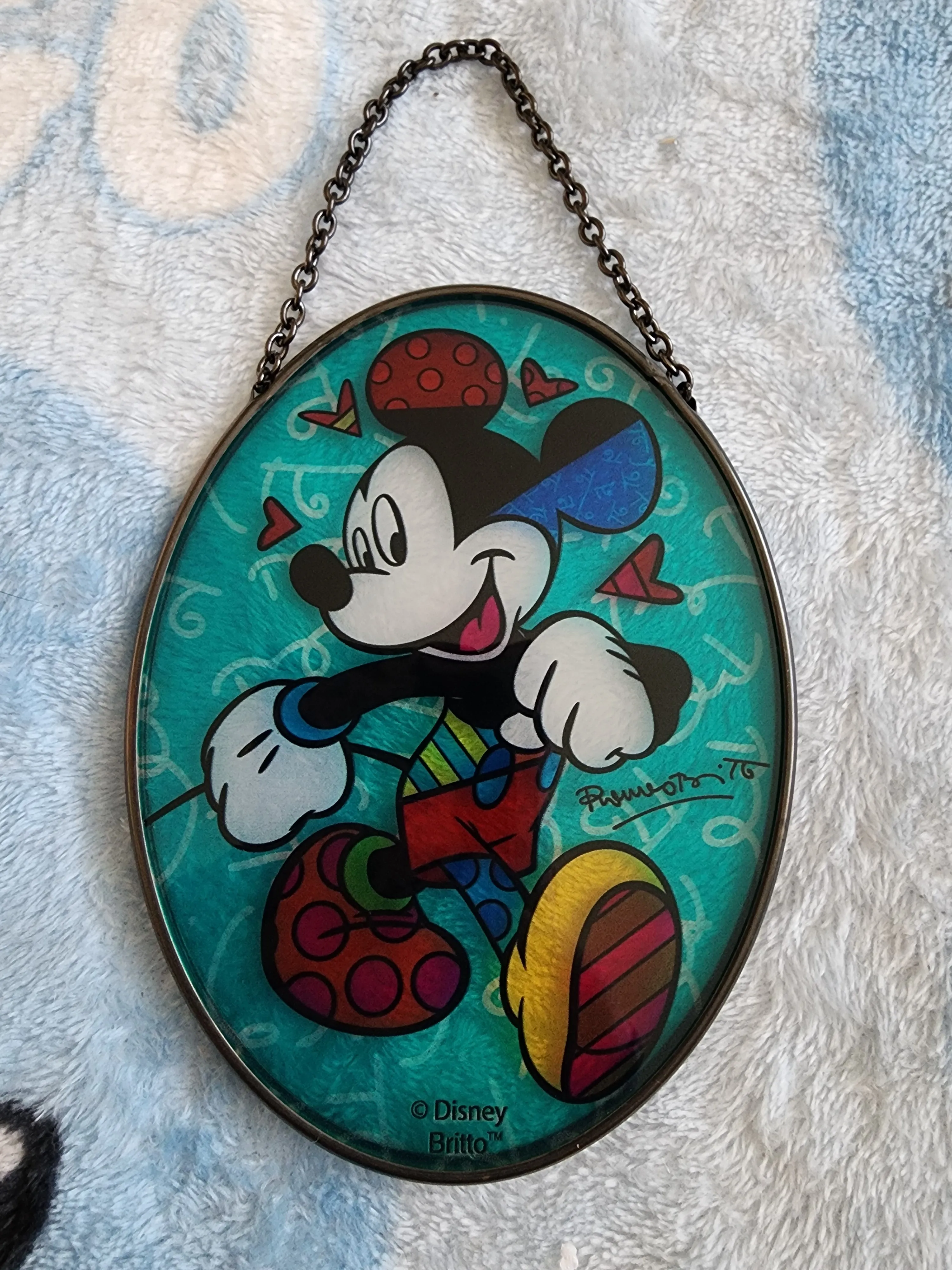 Disney Britto Mickey Mouse Suncatcher