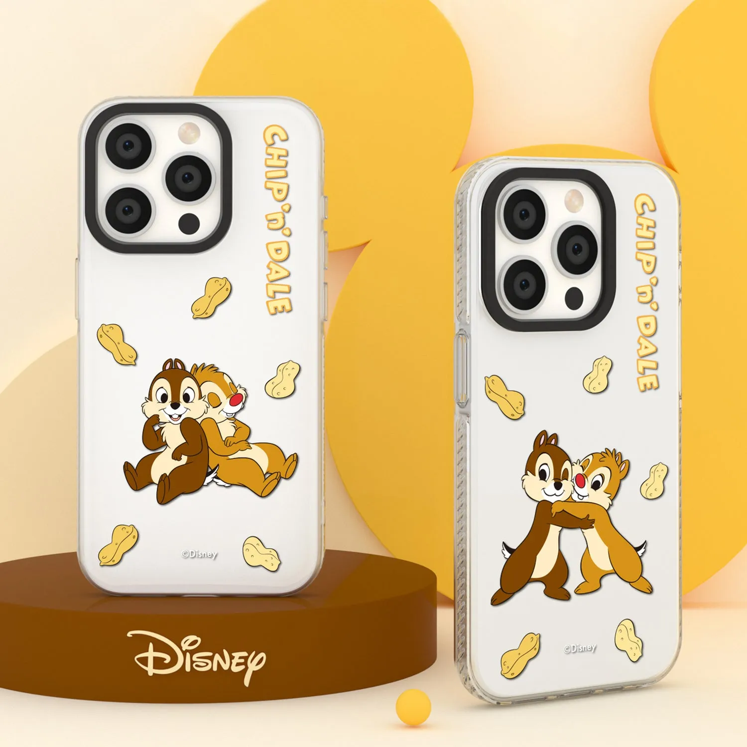 Disney Characters Transparent Protective Case Cover