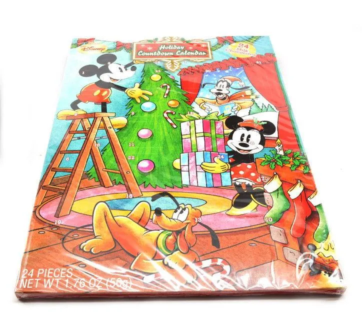 Disney Mickey Mouse Advent Holiday Countdown Calendar