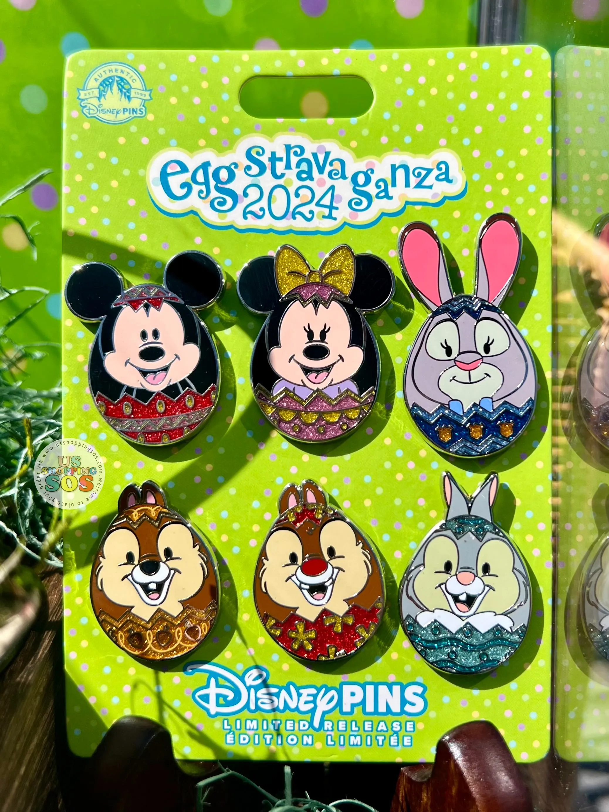 DLR - Egg Stravaganza 2024 - Easter Egg Pin Set