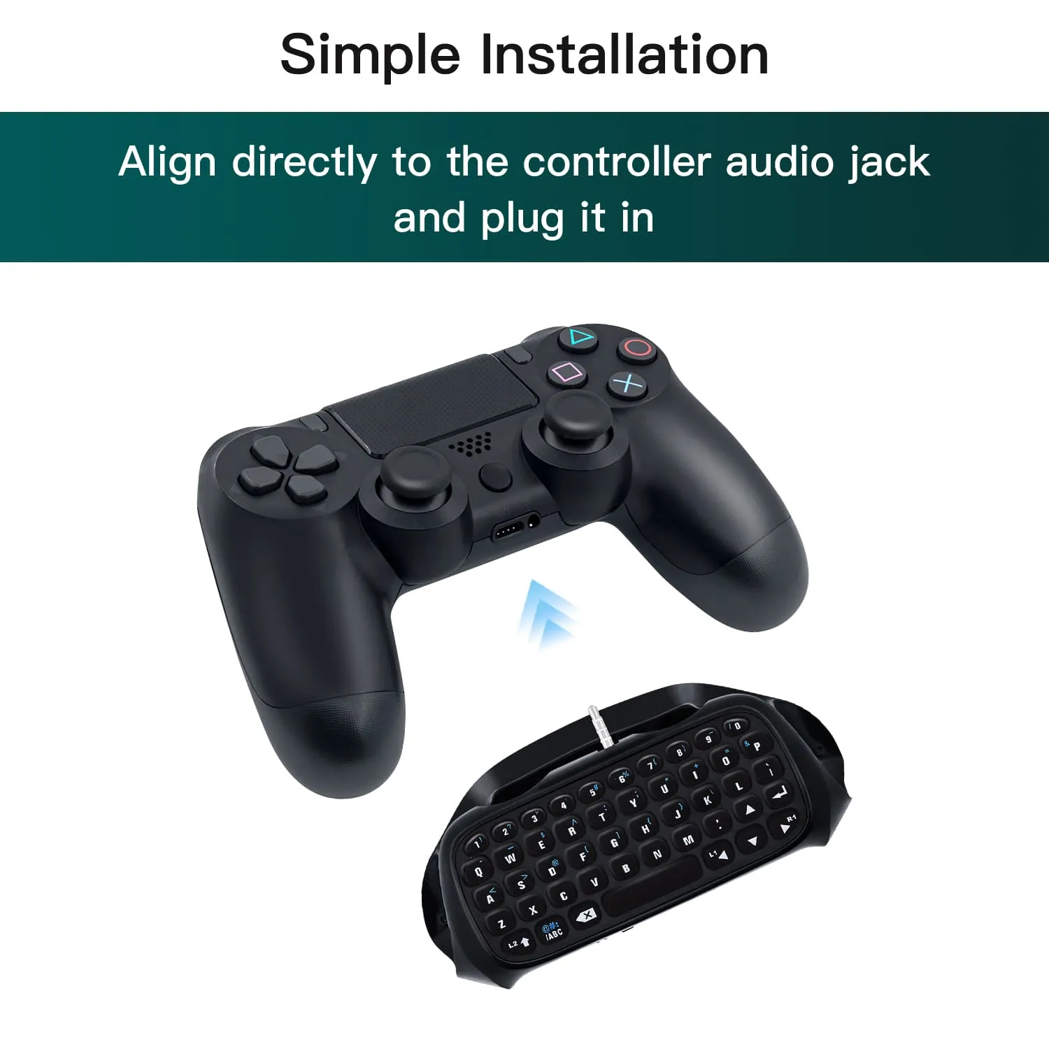 Dobe Controller Wireless Keyboard Black