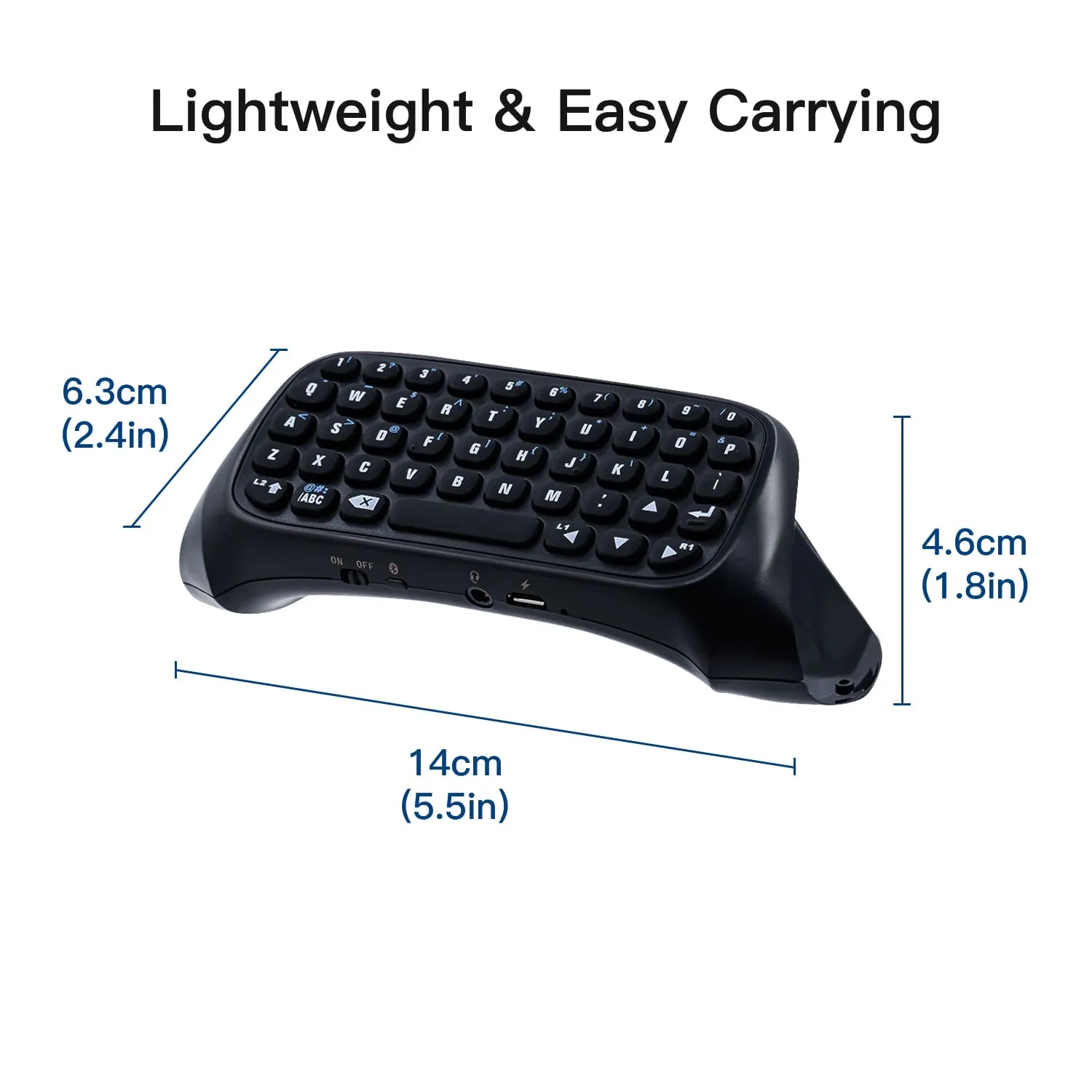 Dobe Controller Wireless Keyboard Black