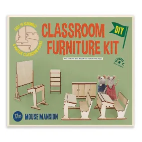 Dollhouse Furniture Kit - Classroom (Scale 1:12)