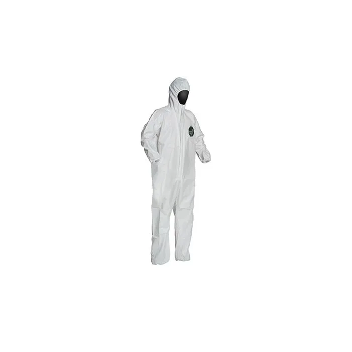 DuPont NB127SWH ProShield 50 Microporous Film Hooded Coveralls, Case of 25