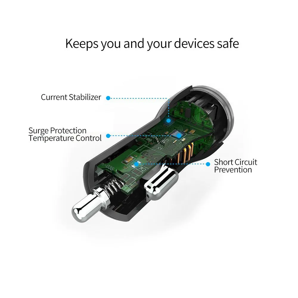 Economy Dual Ports USB Car Charger