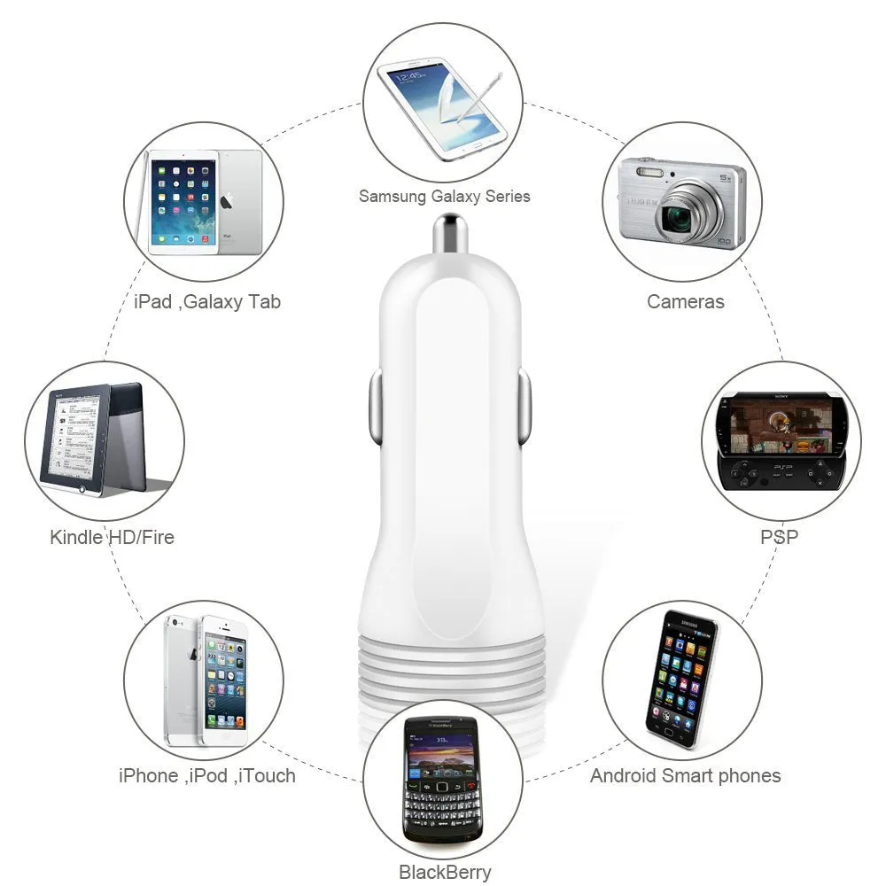 Economy Dual Ports USB Car Charger