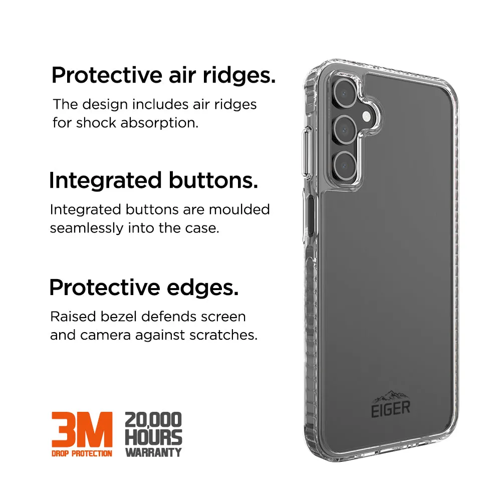 Eiger Ice Grip Case for Samsung A15 In Clear