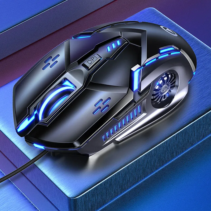 Elevate Your Gameplay with the Mechanical Gaming Mouse: Precision and Silence Combined