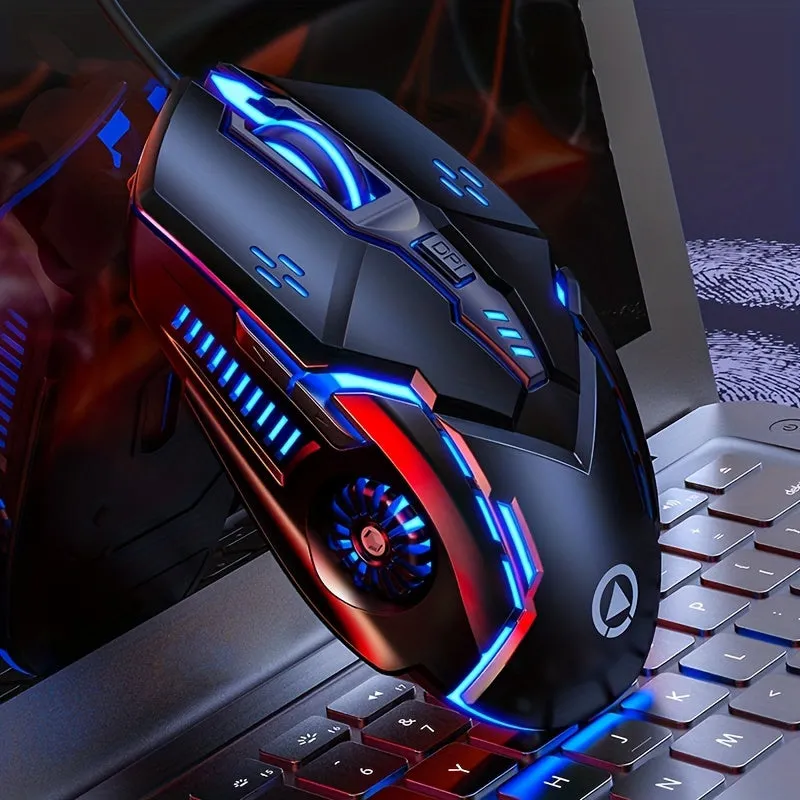 Elevate Your Gameplay with the Mechanical Gaming Mouse: Precision and Silence Combined