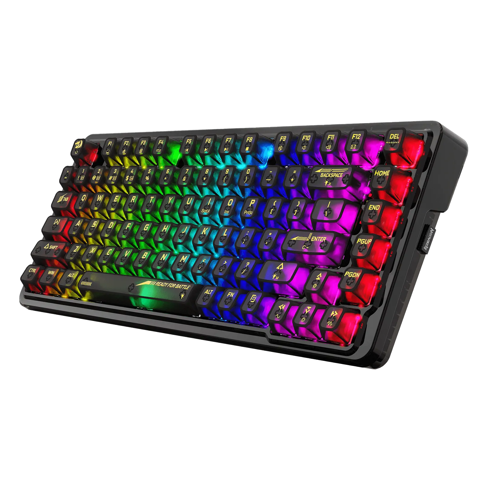 ELF PRO K649 Wireless Transparent Keyboard