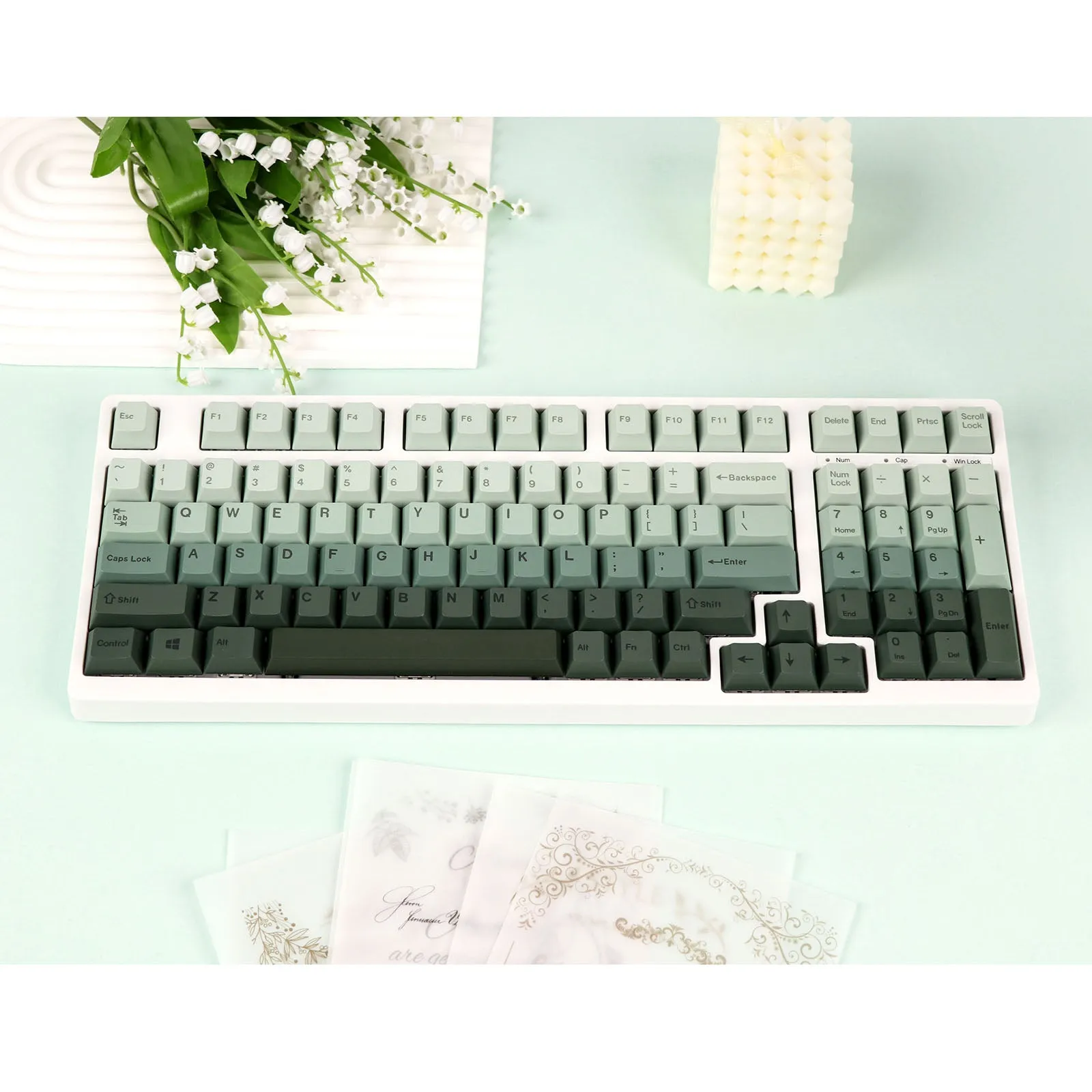 EPOMAKER SereniTea Keycaps Set