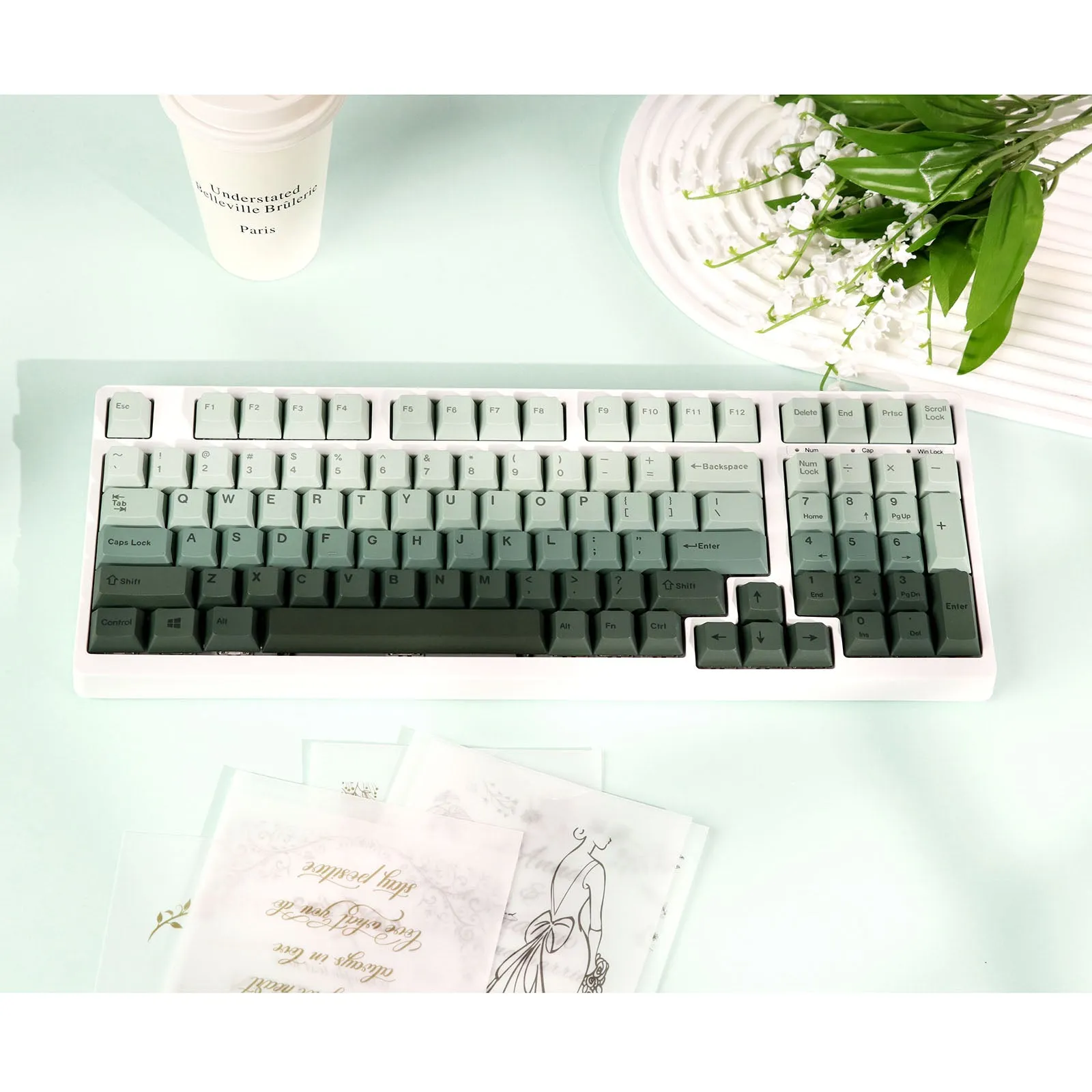 EPOMAKER SereniTea Keycaps Set