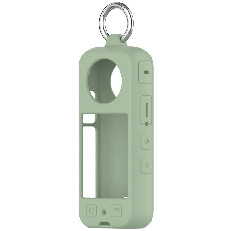 For Insta360 X3 Portable Silicone Protective Case(Ice Green)