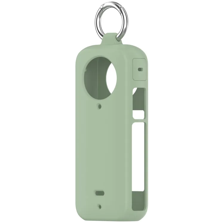 For Insta360 X3 Portable Silicone Protective Case(Ice Green)