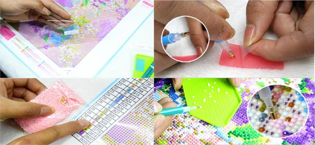 Full Square/Round Drill 5D Rhinestones | DIY Music Diamond Painting Kit | Drum Saxophone Trumpet Piano Violin