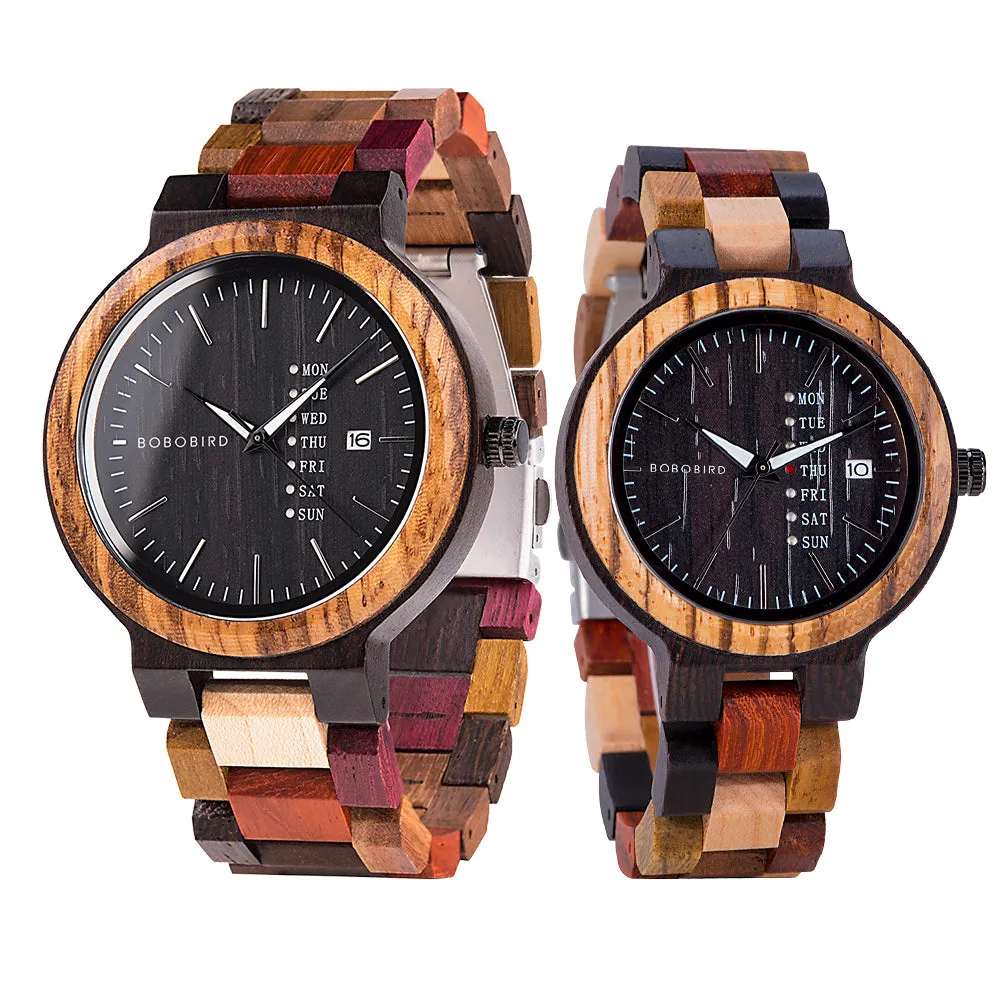 Funki Buys | Watches | Men's Women's Couples Wood Watches