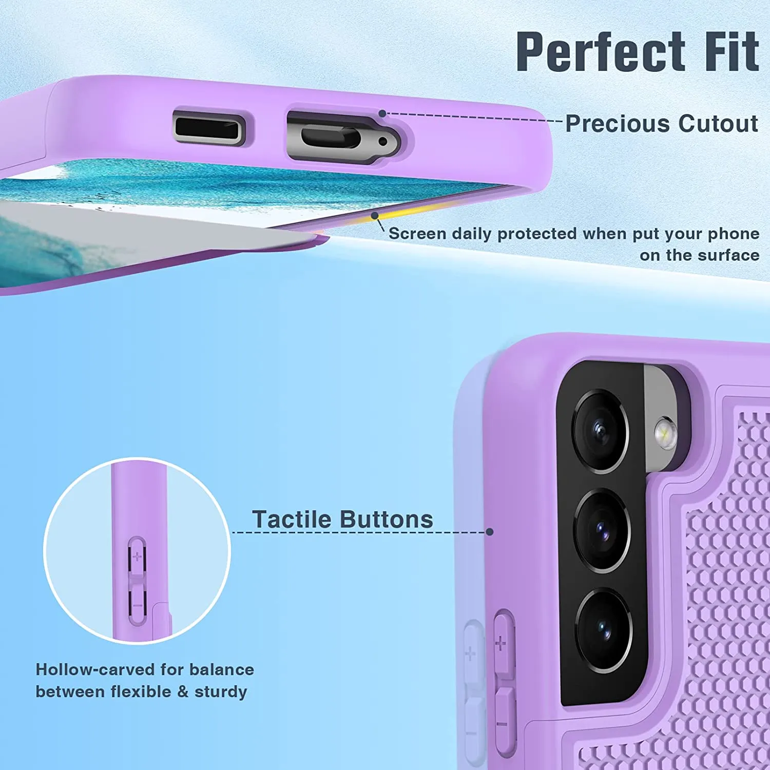 Galaxy S22 Protective Heavy Duty Case