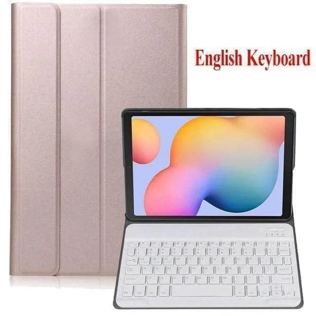 Galaxy Tab S6 Lite 10.4 P610 P615 Wireless Bluetooth Keyboard Backlit Case