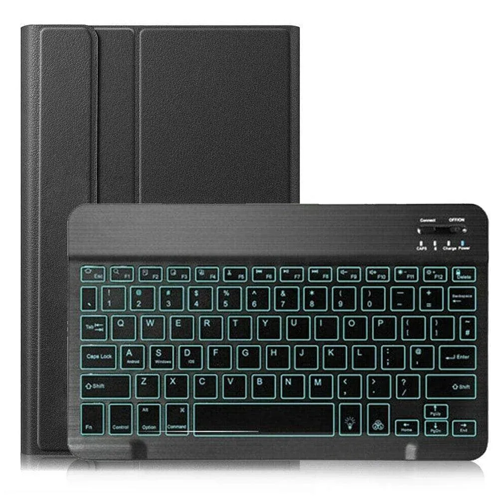 Galaxy Tab S6 Lite 10.4 P610 P615 Wireless Bluetooth Keyboard Backlit Case