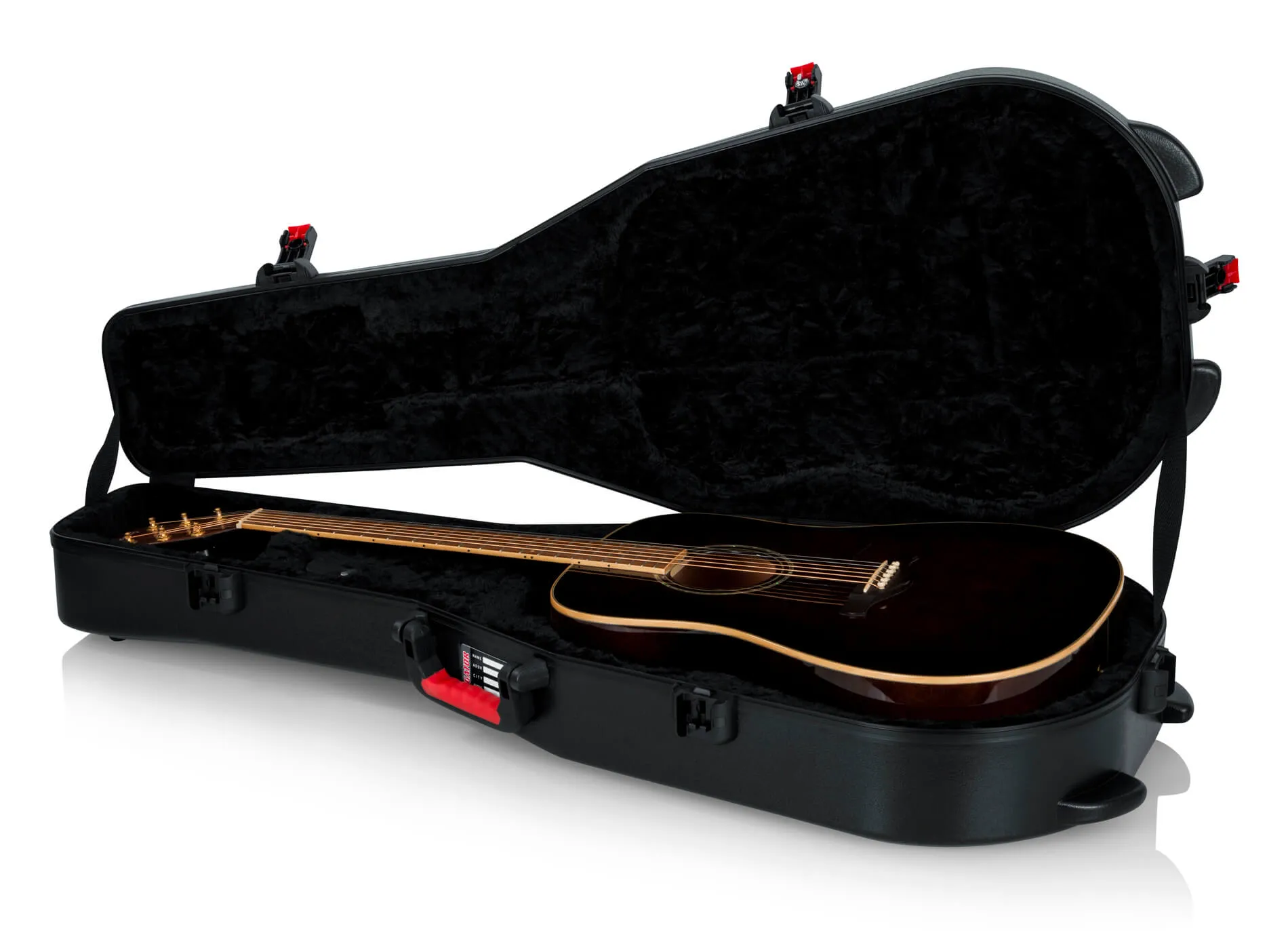 Gator GTSA-GTRDREAD ATA Molded Guitar Case - with TSA latches for Acoustic Guitars