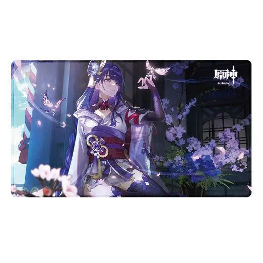 Genshin Impact Firefly ACG Carnival 2022 Event Mousepad Raiden Shogun / Raiden Ei / Beelzebul 70 x 40 cm