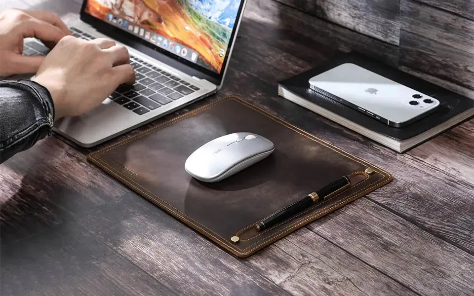 Genuine Leather Mouse Pad