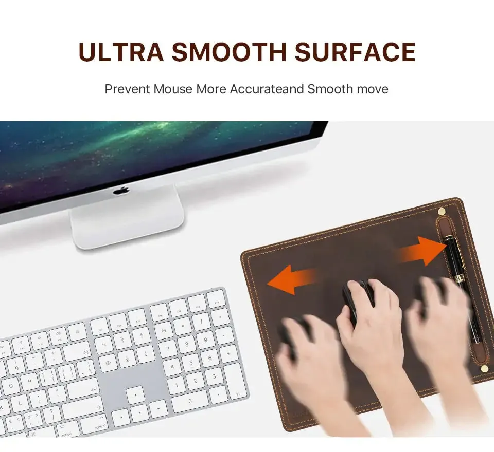 Genuine Leather Mouse Pad