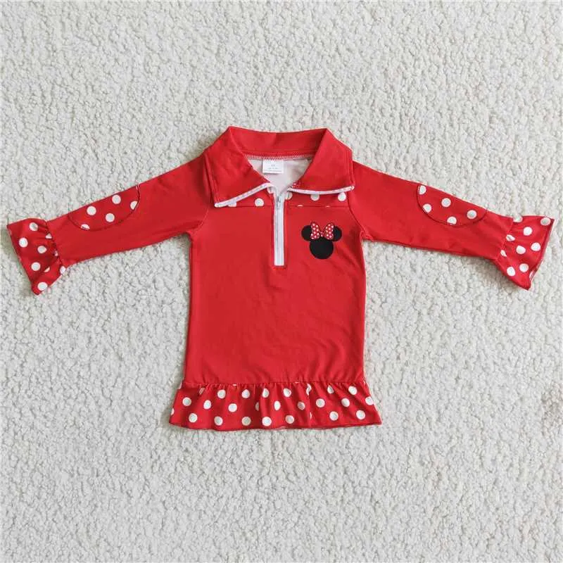 girls cartoon Long sleeve Pullovers 6 A11-3