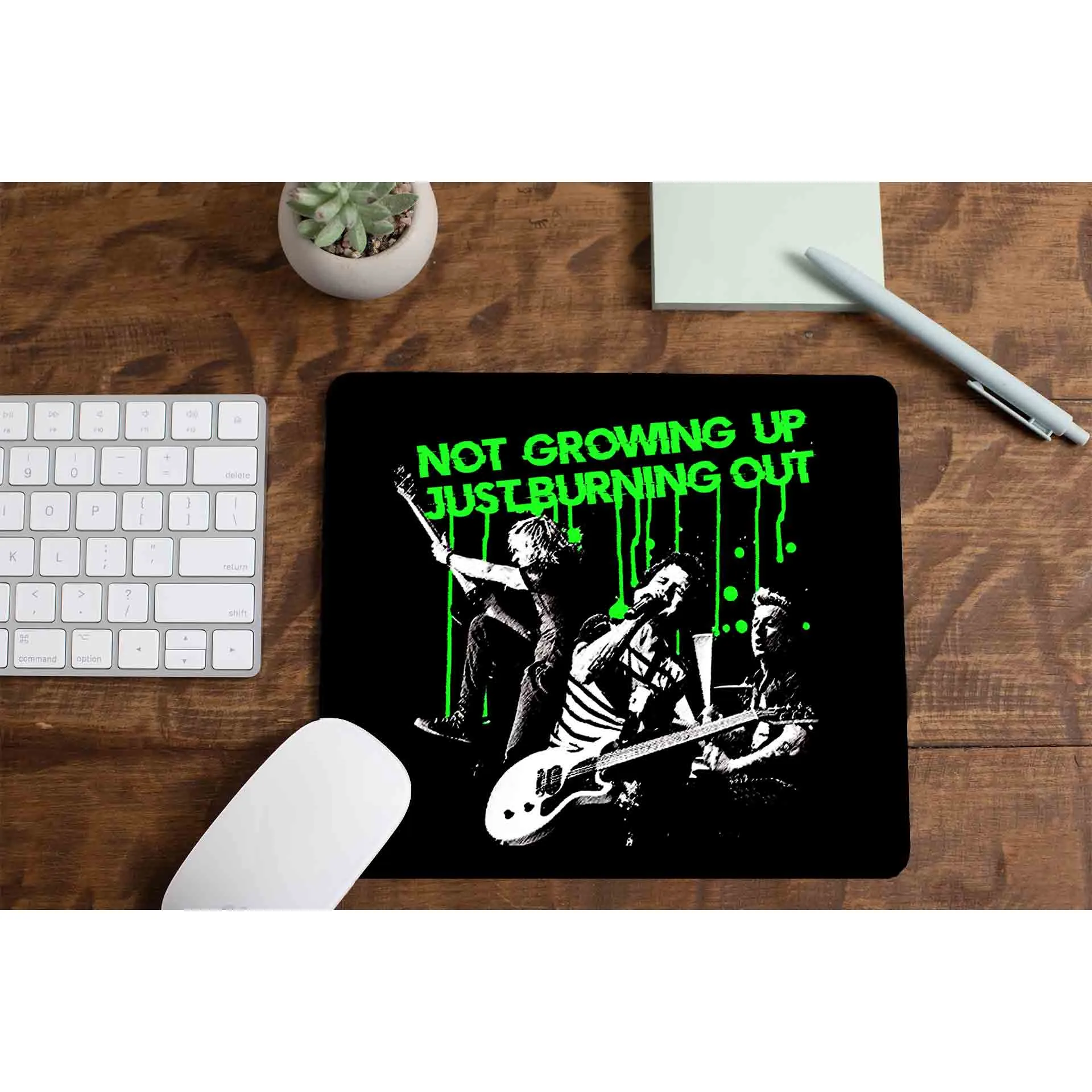 Green Day Mousepad - Burnout