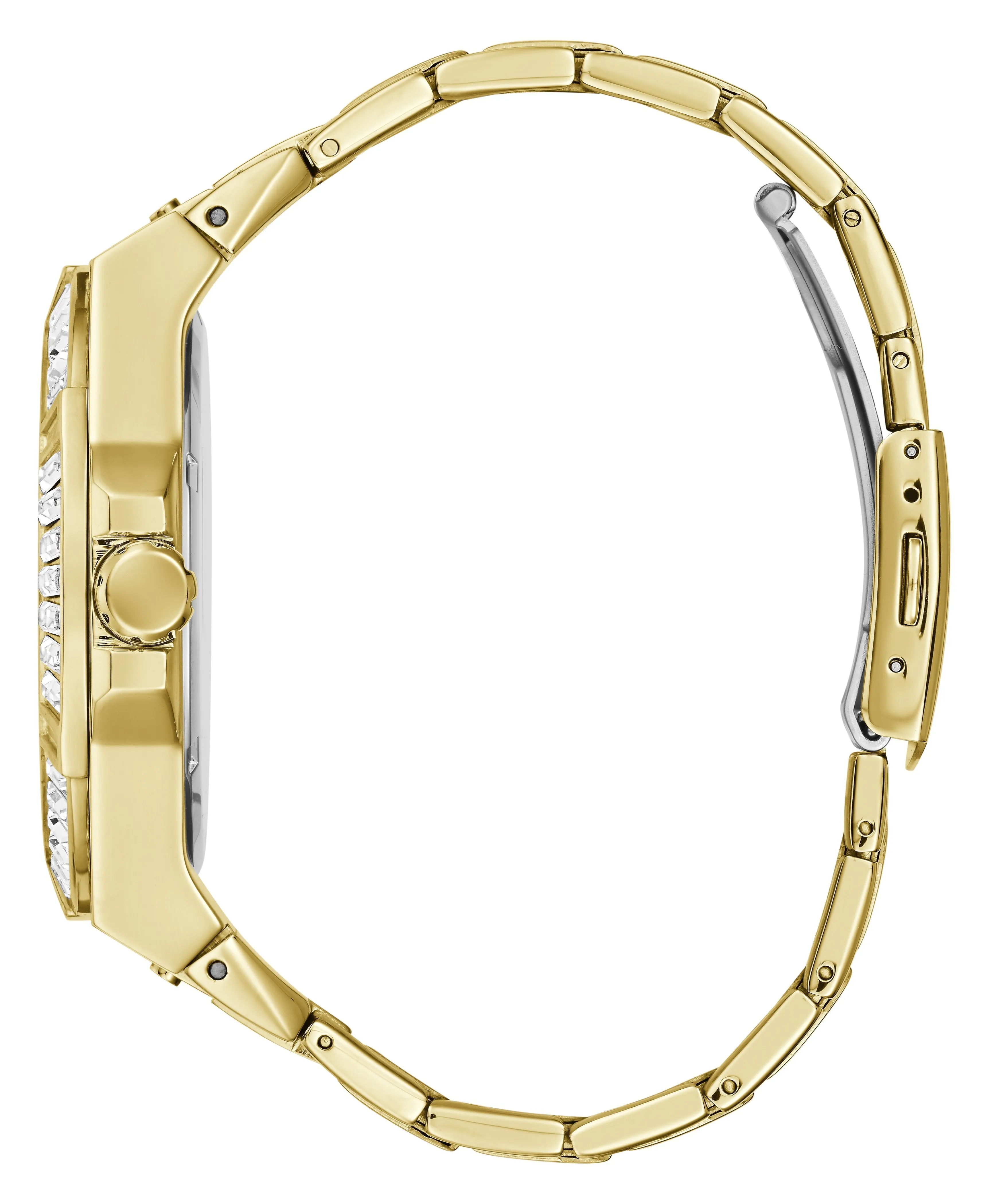 Guess Zeus Gold Crystal Watch GW0209G2