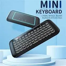 H20 UNIVERSAL MINI BACKLIGHT TOUCHPAD WIRELESS KEYBOARD AIR MOUSE CONTROLLER