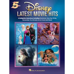 Hal Leonard HL00277255 Disney Latest Movie Hits