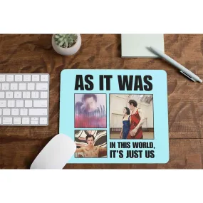 Harry Styles Mousepad - In This World It's Just Us